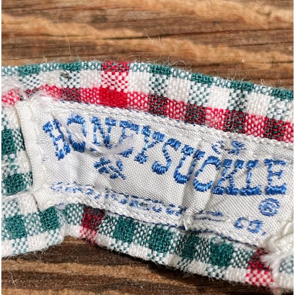 Vintage 1950s Toddler Gingham check Cotton Overalls Sears 2/3T? - Picture 2 of 13